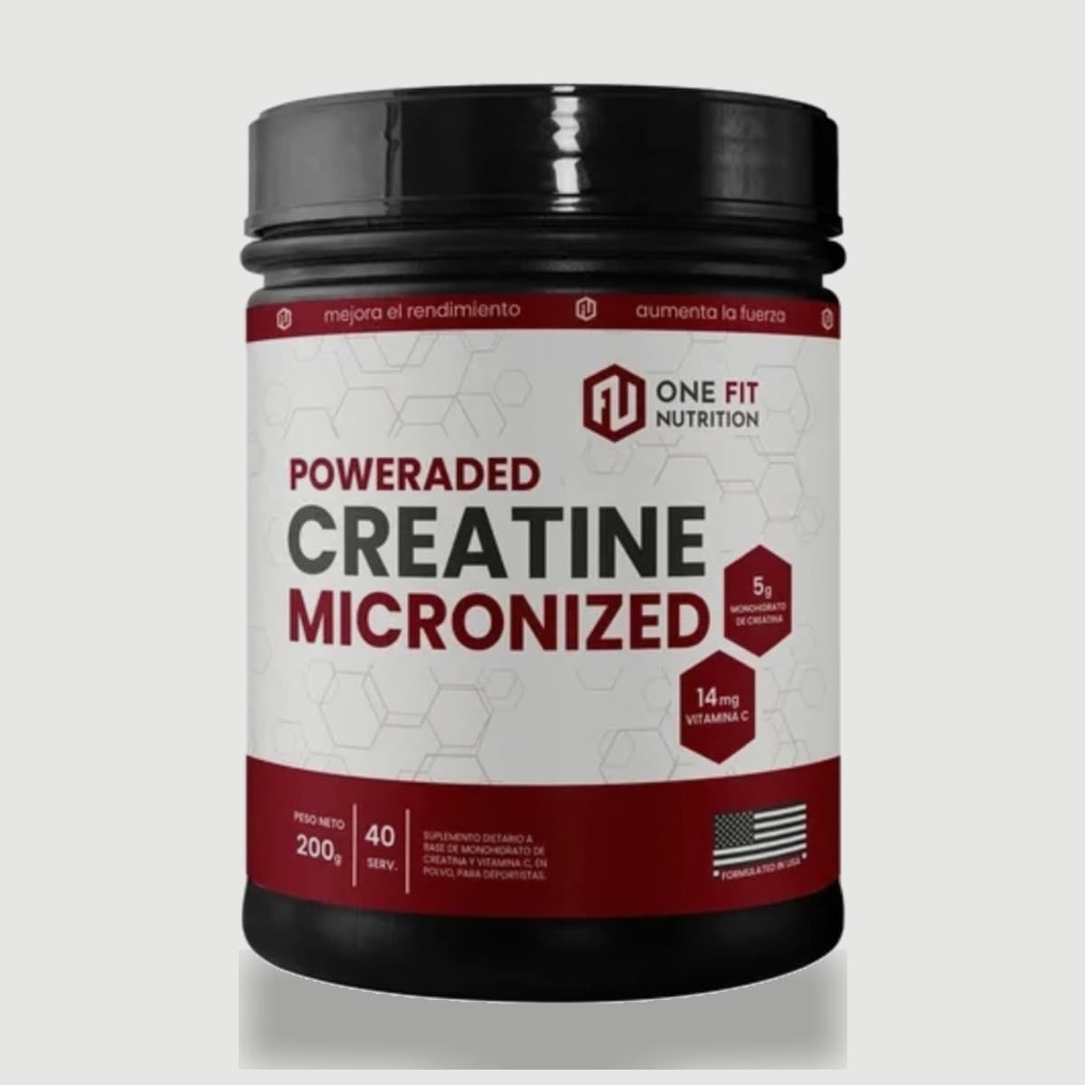 Creatina monohidrato micronizada